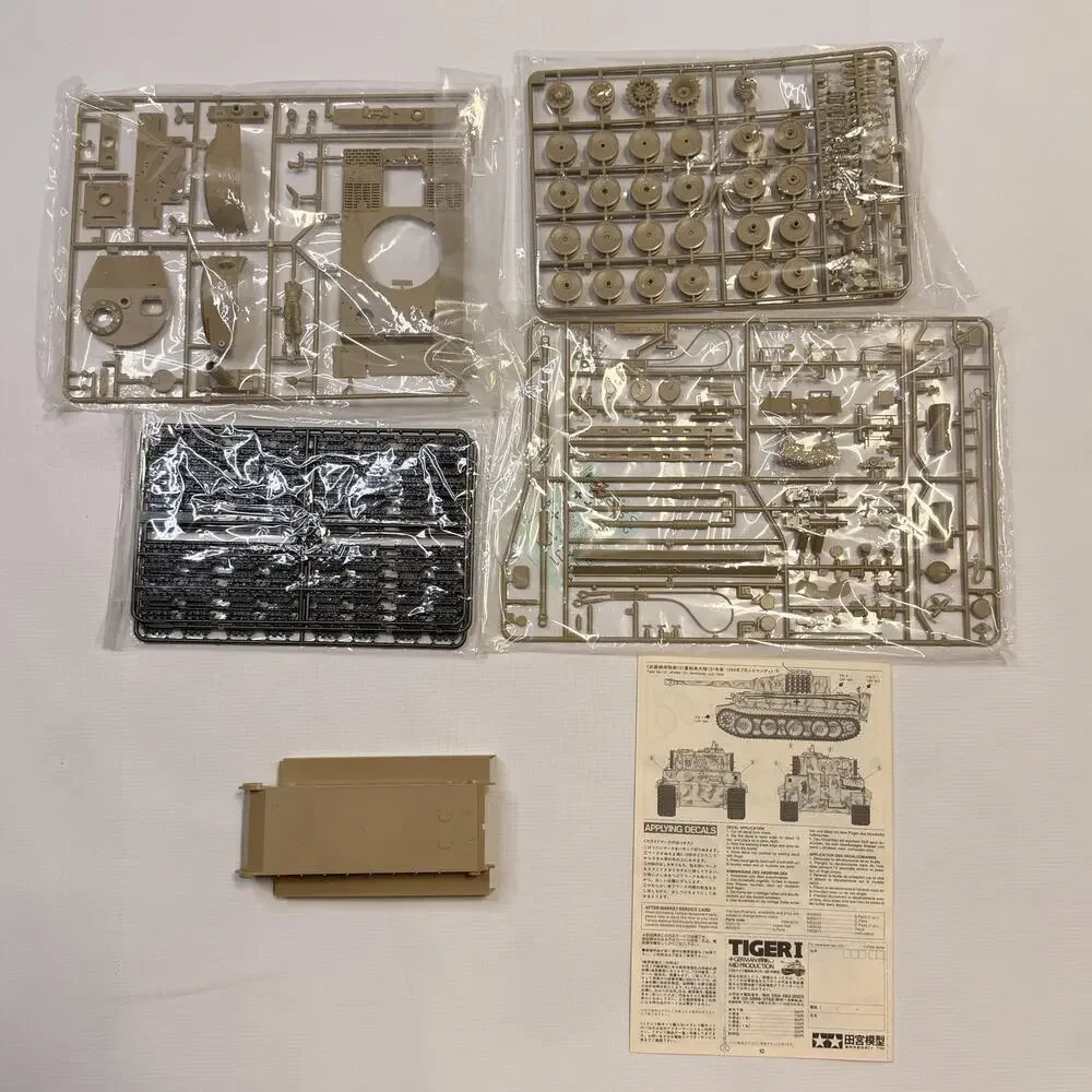 Tamiya German Tiger I Mid Production Tank 1/35 Model Kit Unassembled WWII